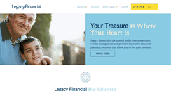 Desktop Screenshot of legacyfinancialadvisors.com