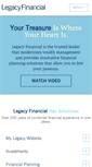 Mobile Screenshot of legacyfinancialadvisors.com